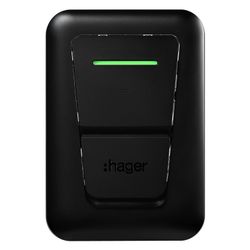hager Ladestation witty one 11kW mit Ladesteckdose Typ2, IP54... HAGER-XVR111S 3250610103487 (Abb. 1)