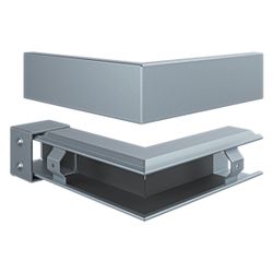 hager Außeneck Brandschutzkanal FWK-Plus 60x60 mm Stahl verzinkt... HAGER-FWKP600603VERZ 4012740987998 (Abb. 1)