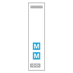 hager Komplettfeld / Multimediafeld, univers Z, 1050mm, 1-feld, ohne Patchmodule... HAGER-UF31NW 3250616161061 (Abb. 1)