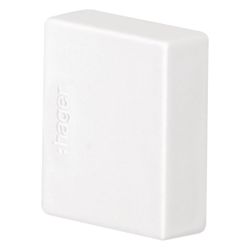 hager Endstück schnittkaschierend halogenfrei zu LF/LFH 20x20mm verkehrsweiß... HAGER-LF2002069016 4012740011709 (Abb. 1)