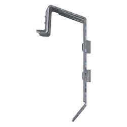 hager Kupplung Paar elektrisch/mechanisch Stahlblech zu BRS 68x130 mm Oberteil 80 mm... HAGER-BRS651309 4012740217651 (Abb. 1)