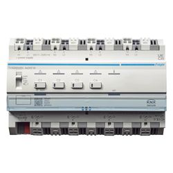 hager Universal-Dimmaktor 4-fach KNX Secure, 4x300W, ESL/LED, kombinierbar... HAGER-TYAS664AN 3250610050255 (Abb. 1)