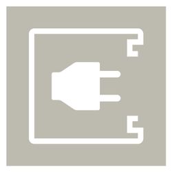 hager Geräteeinbaudose 1-f. Energie f. BR Frontrastend f. tehalit Rahmenblende modular... HAGER-GLT4001 4012740869720 (Abb. 1)