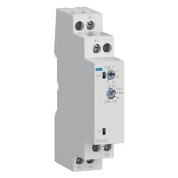 hager Zeitrelais Einschaltverzögert 24-240V AC/DC, 1 Wechsler... HAGER-EZD100 3250615600592 (Abb. 1)