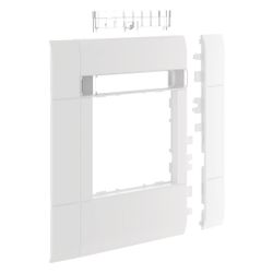 hager Rahmenblende 55 modular BRH/A/S OT 120 hfr mit Beschriftungsfeld verkehrsweiß... HAGER-GR1202A9016 4012740993302 (Abb. 1)