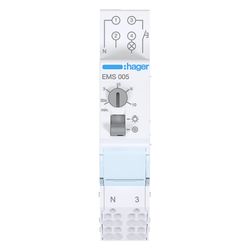 hager Treppenlichtzeitschalter Multifunktion... HAGER-EMS005 3250612339921 (Abb. 1)