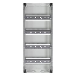hager Einbausatz, univ.FW, m. Hutschienen, f. Feldverteiler UP 4reihig, 600x250mm, QC... HAGER-UW41U 3250616330061 (Abb. 1)