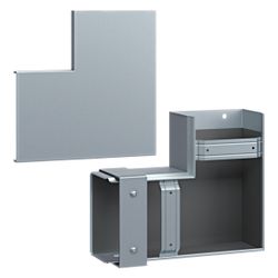 hager Flachwinkel FWK-Plus 100x150 mm verzinkt für Brandschutzkanal... HAGER-FWKP1001505VERZ 4012740987615 (Abb. 1)