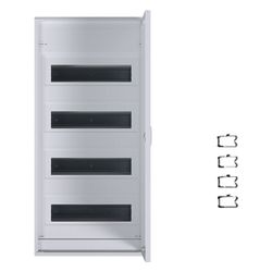 hager Kleinverteiler volta, Aufputz, 4x12 PLE, IP30, Schutzklasse II, ohne Tür... HAGER-VA48CN 3250616411265 (Abb. 1)