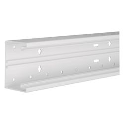 hager Brüstungskanal-Unterteil PVC frontrastend BR 68x100mm, OT 80mm, verkehrsweiß... HAGER-BR6510019016 4012740013789 (Abb. 1)