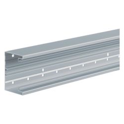 hager Brüstungskanal-Unterteil frontrast BRA 68x100mm, OT 80mm, aus Alu natureloxie... HAGER-BRA651001ELN 4012740834124 (Abb. 1)