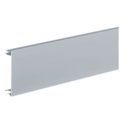 hager Brüstungskanal-Oberteil zu BRA, Aluminium eloxiert, 80x2000mm, Verkehrsweiß... HAGER-BRA0802ELN 4012740834223 (Abb. 1)
