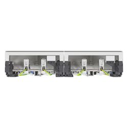 hager Komplettfeld, univers Z, 4 ZP, BKE-I, 2-feldig, Steuerklemme 7-pol., HLAK 5-pol.... HAGER-ZK3ET24 3250617714013 (Abb. 1)