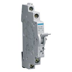 hager Signalkontakt für MCB RCBO kleiner 125A 1 Schließer und 1 Öffner 6A 240V... HAGER-MZ202 3250614562020 (Abb. 1)