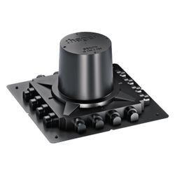 hager Schalungselement für Bodensteckdose R02 Höhe 155mm... HAGER-SER02 4012740027656 (Abb. 1)