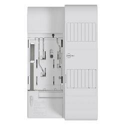 hager Zählertragplatte BKE-AZ 3-phasig, univers Z, mit RfZ, 4+4 Platzeinheiten... HAGER-KU33AHE 3250613805012 (Abb. 1)