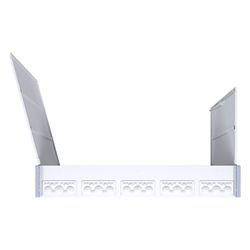 hager Zählerschrank, univers Z, 1100x1300x205 mm,SKII, IP44, 420 Platzeinheiten... HAGER-ZB35S 3250617620291 (Abb. 1)