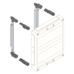 hager Leerbaustein als Platzreserve, univers N, 300x250 mm... HAGER-UD21F1 3250616141674 (Abb. 1)