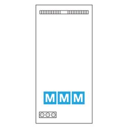 hager Komplettfeld Multimedia, univers Z, 1050 mm, 2-feld, ohne Patchmodule... HAGER-UF32NW 3250616161078 (Abb. 1)