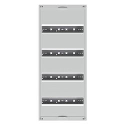 hager Einbausatz, univ.FW, m. Hutschienen, f. Feldverteiler UP 4reihig, 600x250mm, QC... HAGER-UW41U 3250616330061 (Abb. 1)