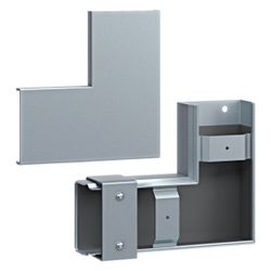hager Flachwinkel FWK-Plus 60x100 mm verzinkt für Brandschutzkanal... HAGER-FWKP601005VERZ 4012740988230 (Abb. 1)