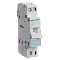 hager Gruppenschalter 16A 1 Schließer 230V AC 1PLE... HAGER-SFB116 3250615510709 (Abb. 1)
