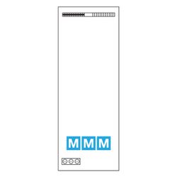 hager Komplettfeld Multimedia, universZ, 1350mm, 2-feld, mit 12xPatchmodulen RJ45... HAGER-UF521NW 3250616161191 (Abb. 1)