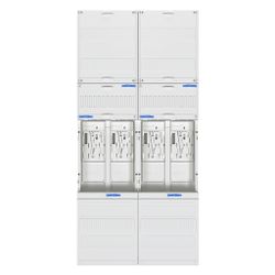 hager Komplettfeld, univers Z, 4 ZP, BKE-I, 2-feldig, Steuerklemme 7-pol., HLAK 5-pol.... HAGER-ZK3ET24 3250617714013 (Abb. 1)