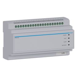 hager 2Draht IP Systemswitch 6-fach, IN CAT oder 2 Draht, OUT 2 Draht, intercom... HAGER-RTD210X 4250110000100 (Abb. 1)