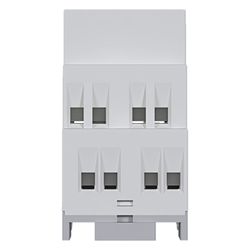 hager Kontrollrelais Unterspannung VDE 1P u. N/3P u. N 2 Wechsler... HAGER-EUU200 3250615600585 (Abb. 1)