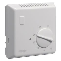 hager Raumthermostat, Bimetall, mit Schließerkontakt... HAGER-EK054 3250612310548 (Abb. 1)