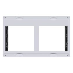 hager Baustein, univers N, 300x500mm, für 4 Trenner NH00 auf Sammelschienensystem 60mm... HAGER-UE22E4B 3250616151192 (Abb. 1)