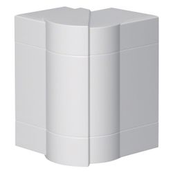 hager Außeneck, einstellbar zu BR/H/N/A/S 68x130 mm Oberteil 80 mm hfr verkehrswei... HAGER-BR651303H9016 4012740989008 (Abb. 1)
