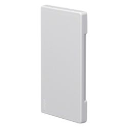 hager Endstück zu BR, schnittkaschierend, 68x130mm für Oberteil 80mm, Verkehrsweiß... HAGER-BR6513069016 4012740008235 (Abb. 1)