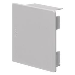 hager Endstück halogenfrei zu Leitungsführungskanal LF 60x57mm lichtgrau... HAGER-LF6006067035 4012740021678 (Abb. 1)