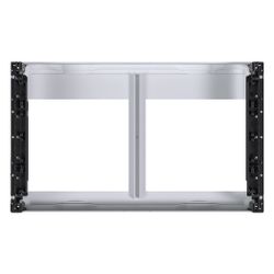 hager Baustein, univers N, 300x500mm, für 4 Trenner NH00 auf Sammelschienensystem 60mm... HAGER-UE22E4B 3250616151192 (Abb. 1)
