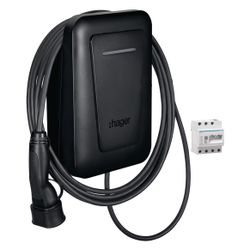 hager Ladestation witty plus Ladekabel 22kW 6,5m MID OCPP inkl. flow Energiemanager... HAGER-XVL122CFL 3250610087862 (Abb. 1)