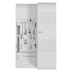 hager Zählertragplatte BKE-AZ 3-phasig, univers Z, mit RfZ, 4+4 Platzeinheiten... HAGER-KU33AHE 3250613805012 (Abb. 1)