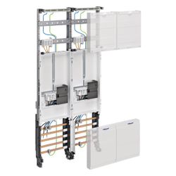 hager Komplettfeld, univers Z, 2 Zählerplätze, 2-feldig, mit Zählersteckklemme... HAGER-ZK33W3N 3250617624794 (Abb. 1)