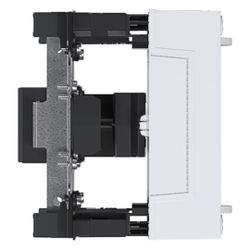 hager Baustein, univers N, 150x250 mm, für Reiheneinbaugeräte waagerecht, 1x12 PLE... HAGER-UD11B1 3250616141087 (Abb. 1)