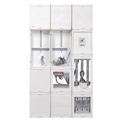 hager Wandler- und Messfeld, Univ.N, ZP-Wa, ZP-TSG, APZ, Prüfkl.16pol, Wa-Raum 450mm... HAGER-UF53WBW20 3250611032410 (Abb. 1)