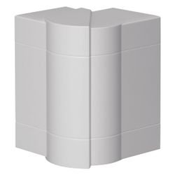 hager Außeneck einstellbar zu BR/H/N/A/S 68x130mm Oberteil 80mm hfr in lichtgrau... HAGER-BR651303H7035 4012740901000 (Abb. 1)