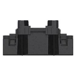 hager Geräteeinbaudose für Brüstungskanal Frontrastend für CEE Steckdosen 60/70 mm... HAGER-G2745 4012740909495 (Abb. 1)