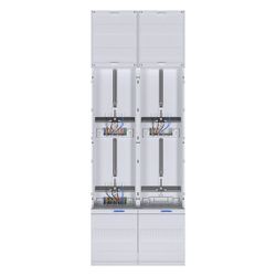 hager Komplettfeld, Zählerfeld, univers Z, 1350 mm, 3 Zählerplätze/Reserve, 2-feldig... HAGER-ZK52P5K 3250617713900 (Abb. 1)