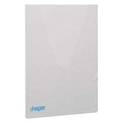 hager Plantasche / Schaltplantasche zur Aufbewahrung, Klarsicht, DIN A4, selbstklebend... HAGER-FZ794 3250612767946 (Abb. 1)