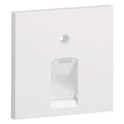 hager Zentralscheibe UAE 1-fach für Rahmenblende 55 halogenfrei verkehrsweiß... HAGER-GZUAE1A9016 4012740993449 (Abb. 1)