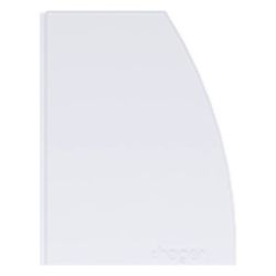 hager Kabelrangierkanal, 5-feldig, aufsteckbar, H x B x T176 x 1300 x 135 mm, RAL9010... HAGER-FZ445N 3250612778058 (Abb. 1)