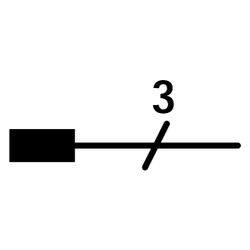 hager Ausgangsstecker Wago 3-polig für starre und feindrahtige Leiter 1,5-2,5 mm2... HAGER-G4713 4012740849586 (Abb. 1)