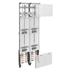 hager Komplettfeld, Zählerfeld, univers Z, 4 Zählerplätze, 3-polig, H 1350mm, 2-feldig... HAGER-ZK53X7 3250617712736 (Abb. 1)