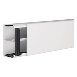 hager Leitungsführungskanal PVC, LF 60x110mm mit Trennwand, verkehrsweiß... HAGER-LF6011109016 4012740012478 (Abb. 1)